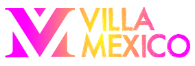 Villa Mexico Logo Cancun Color